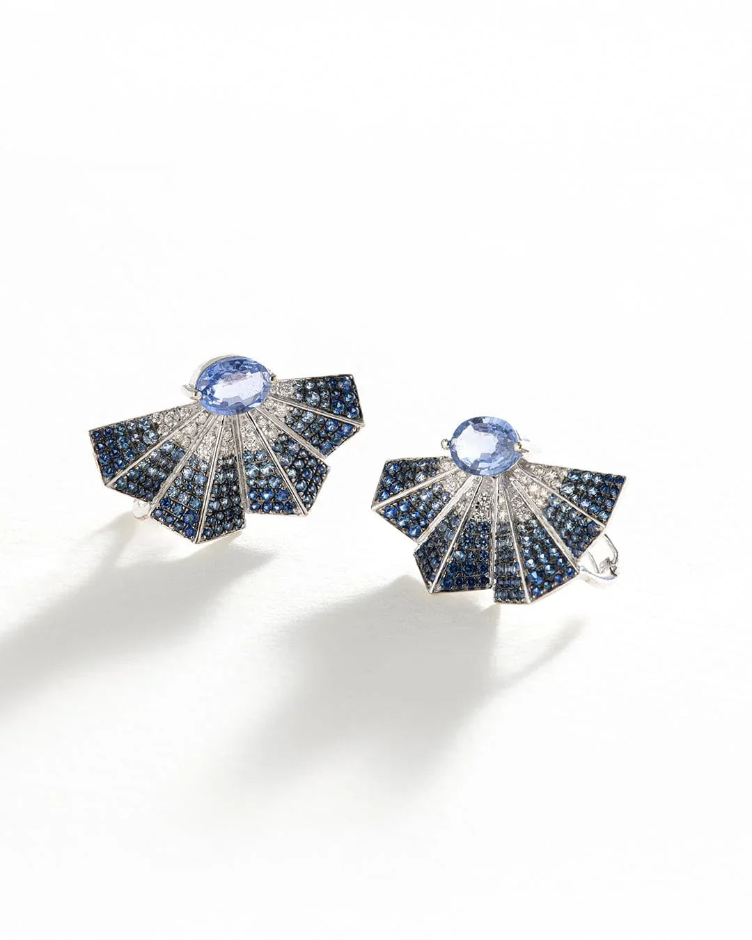 Akshita Rattha Earrings Elysia Earrings - Sapphire Ombre