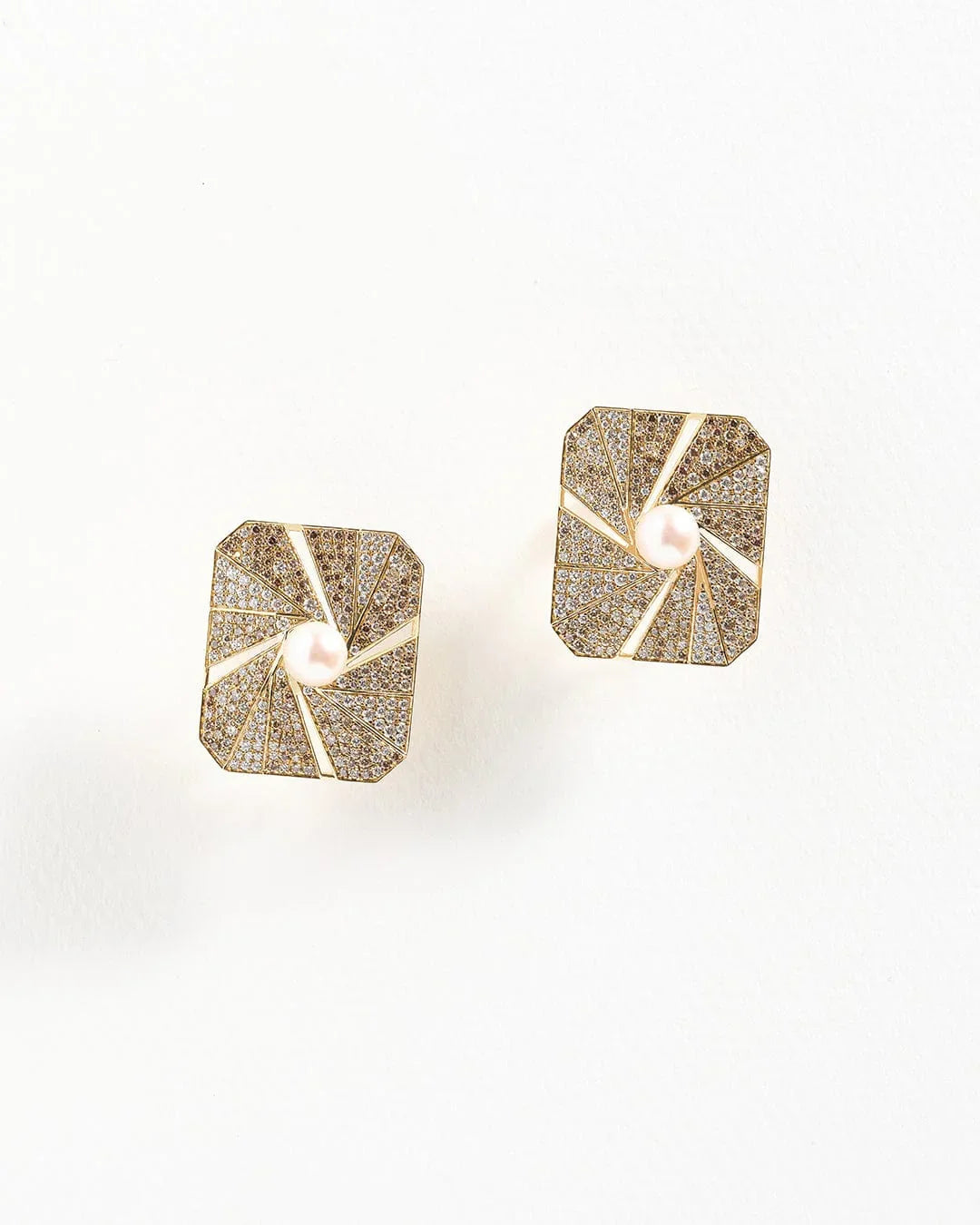 Akshita Rattha Earrings Eterna Earrings - Champagne