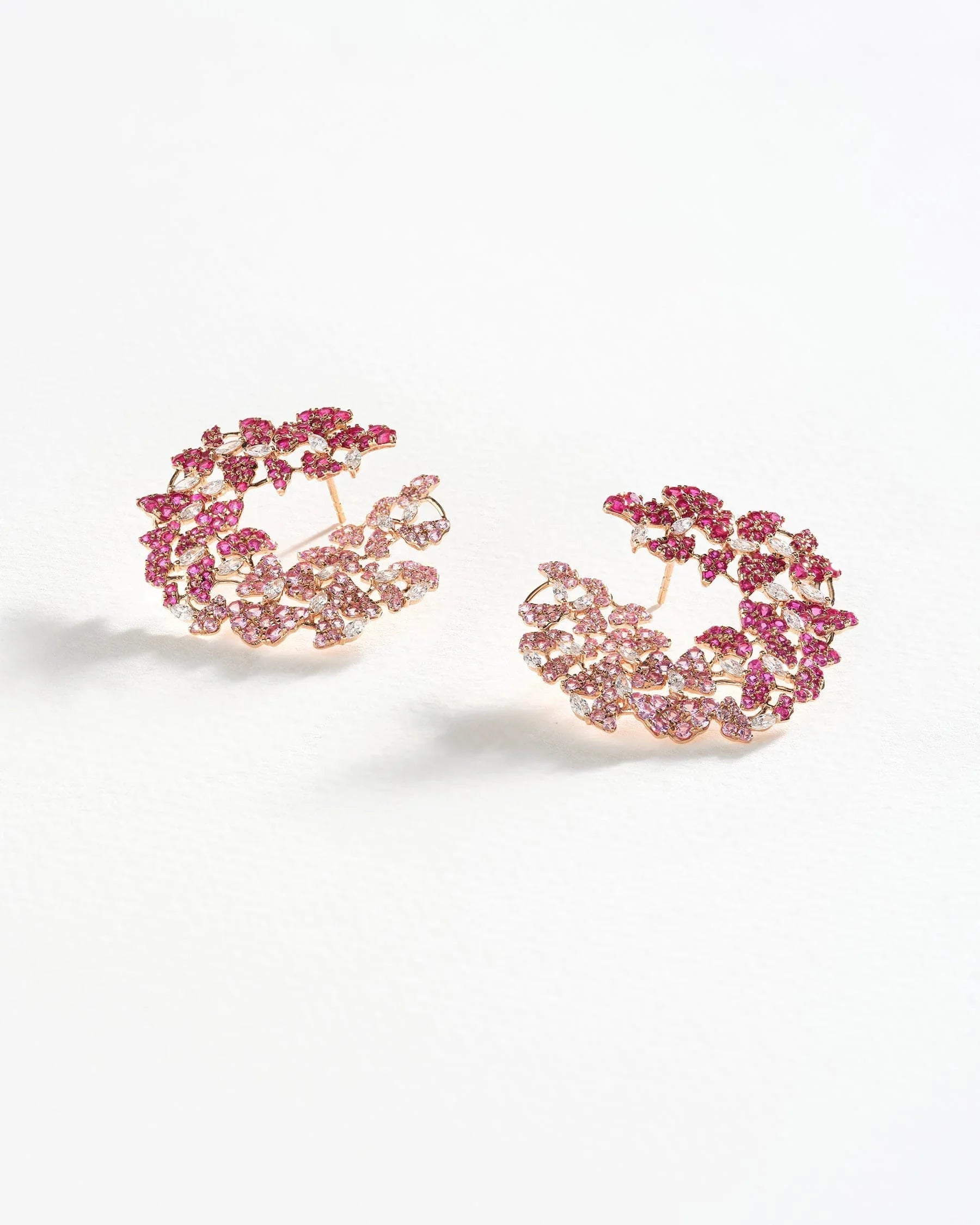 Akshita Rattha Earrings Rosette Arc Earrings