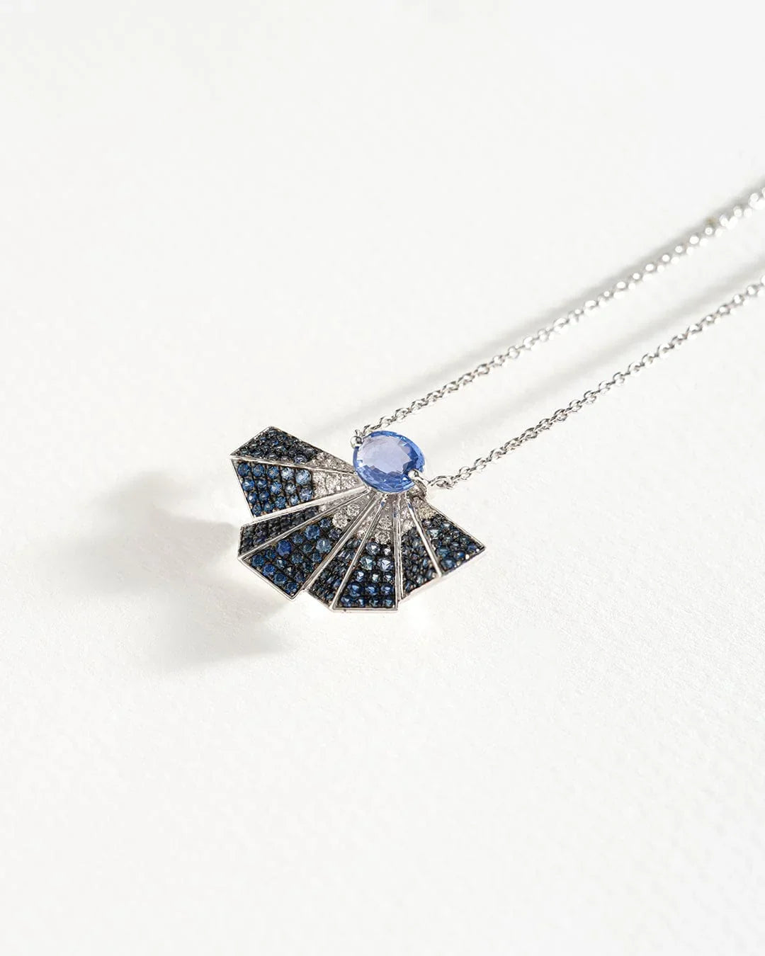 Akshita Rattha Pendants Elysia Pendant - Sapphire Ombre