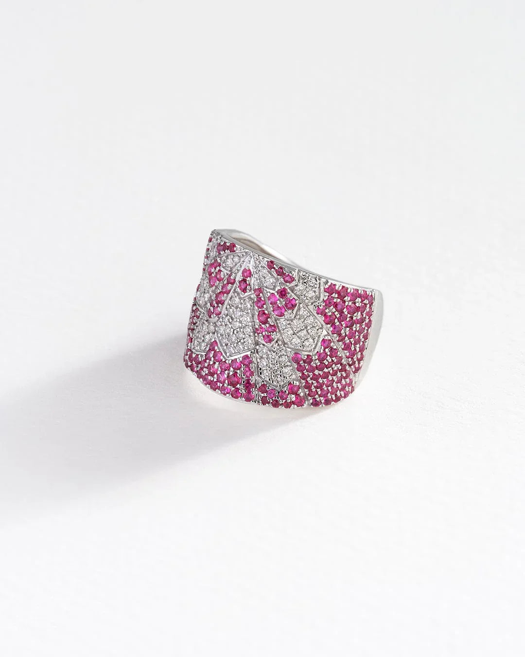 Akshita Rattha Rings Mirage Ring - Ruby